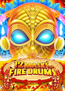 12 Masks Of Fire Drums